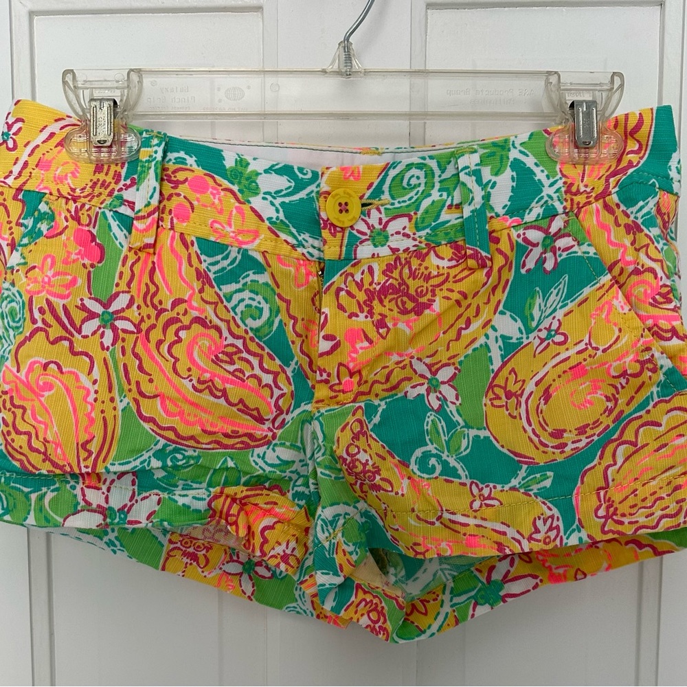 Lilly Pulitzer Walsh Shorts Sz 00